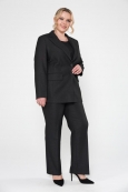 КОСТЮМ с БРЮКАМИ АЗАРТ цвет черный