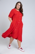 ПЛАТЬЕ МАК цвет красный