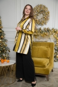 БЛУЗА САМИРА цвет горчичный