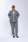 КОСТЮМ с БРЮКАМИ АСКОЛЬД цвет серый