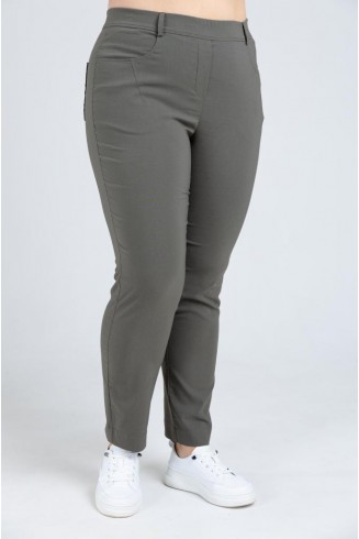 БРЮКИ ТРЮФЕЛЬ цвет хаки