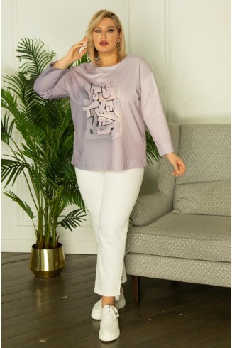 ФУФАЙКА КОЛЛАБОРАЦИЯ цвет сиреневый