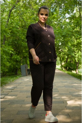 КОМПЛЕКТ БРЮЧНЫЙ НАДИН цвет клетка