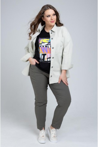 БРЮКИ МАРТИНИ цвет серый