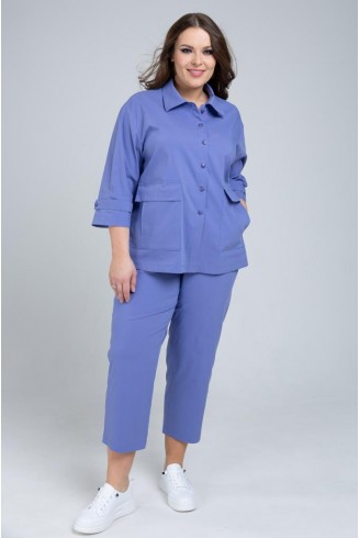 РУБАШКА СИЦИЛИЯ цвет лаванда