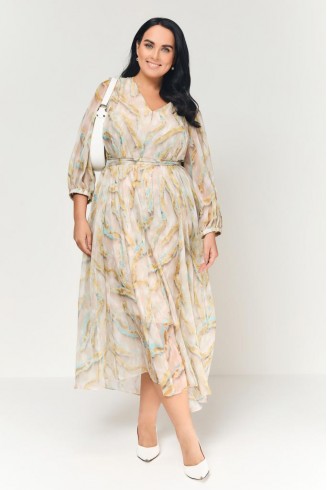 ПЛАТЬЕ ВЕЕР цвет бирюза