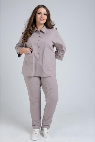 БРЮКИ КАННЫ цвет бежевый