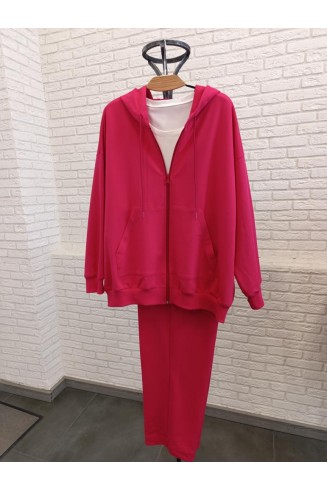 КОСТЮМ БАРРИ цвет пурпурно-красный