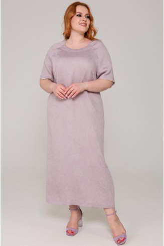 ПЛАТЬЕ ЖЕМЧУГ цвет лавандовый