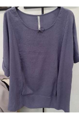 БЛУЗОН ЛИЗА цвет лавандовый