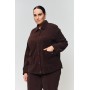 ЖАКЕТ (Бомбер) ГАЛАКТИКА цвет шоколадный