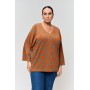 ДЖЕМПЕР ЗЛАТА цвет ореховый