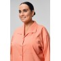 БЛУЗА ЛОЛИТА цвет лососевый
