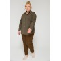 БЛУЗА ЭРМИТАЖ цвет хаки