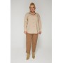 БЛУЗА ЭРМИТАЖ цвет бежевый
