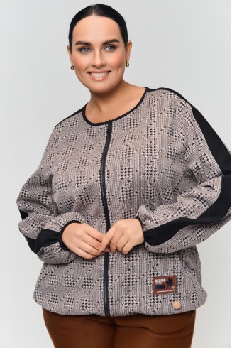 ЖАКЕТ (Бомбер) РИВЬЕРА цвет кофейный