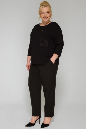 БРЮКИ ФОРЛИ цвет черный