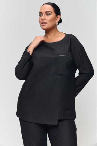 БЛУЗА АМЕТИСТ цвет черный