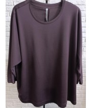 БЛУЗА СИТИ цвет шоколадный