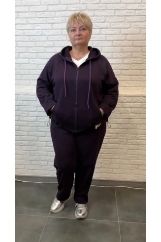 КОСТЮМ ЭСТЕЛЬ цвет черничный