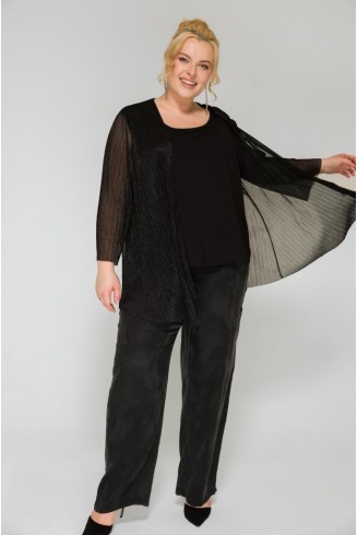 БЛУЗА МИРАНДА цвет черный