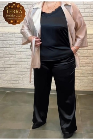 Топ ЛУИЗА цвет черный