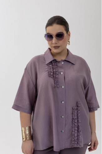 БЛУЗА АКАЦИЯ цвет лиловый