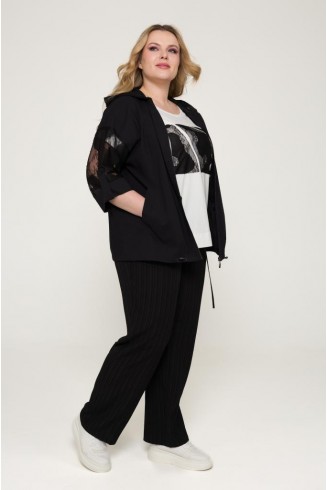 БРЮКИ МИСТЕРИЯ цвет черный