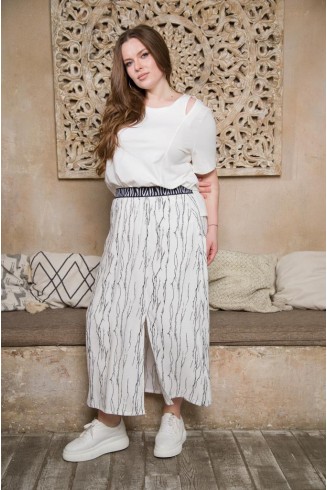 ЮБКА ЛАДЬЯ цвет белый