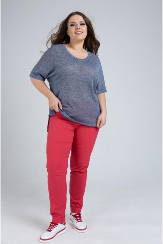 БРЮКИ КАРАВЕЛЛА цвет красный