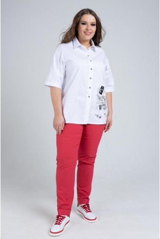 РУБАШКА РУБЕНА цвет белый