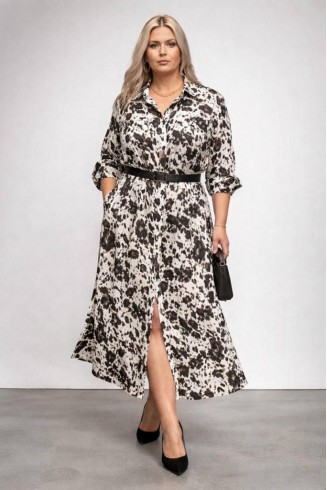 ПЛАТЬЕ АССОРТИ цвет молочно-шоколадный