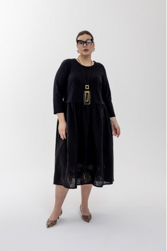 ПЛАТЬЕ ФЛОБЕР цвет черный