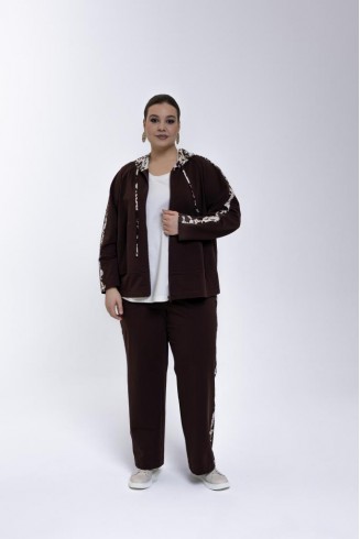 КОСТЮМ КАРНАВАЛ цвет шоколадный