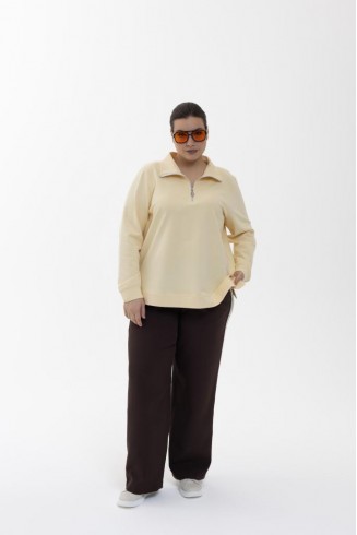 БРЮКИ ТРИЕСТ цвет шоколадный