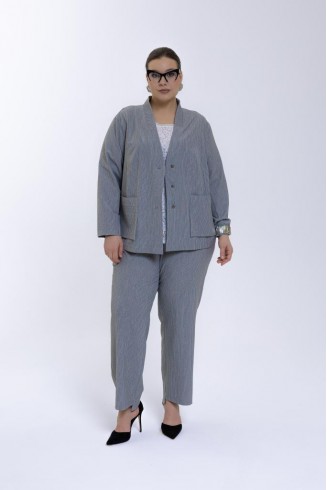КОСТЮМ с БРЮКАМИ АСКОЛЬД цвет серый
