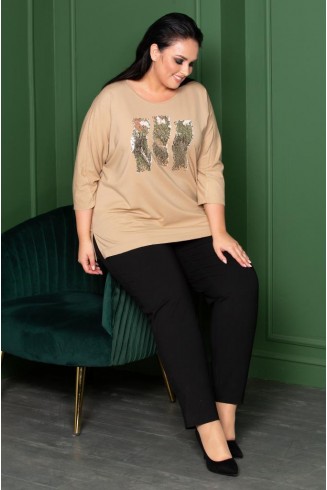 БЛУЗОН СИТИ цвет сливочный