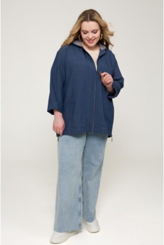 ВЕТРОВКА КЛАЙД цвет деним