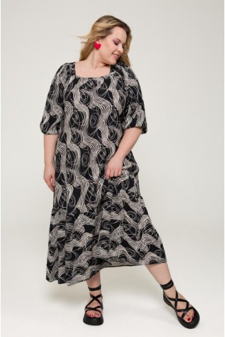 ПЛАТЬЕ АЗАЛИЯ цвет черный