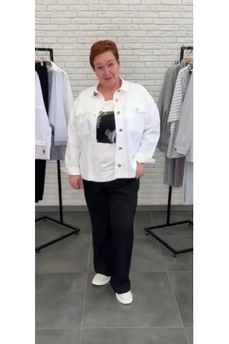 ЖАКЕТ АЛЬЯНС цвет белый