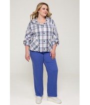 БРЮКИ ХИЛС цвет лаванда