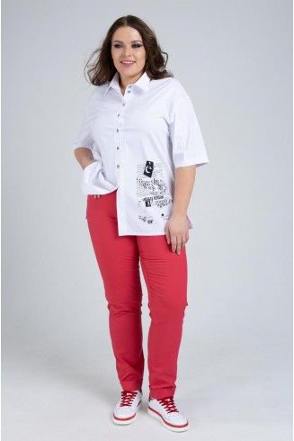 РУБАШКА РУБЕНА цвет белый