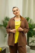 ЖАКЕТ РОЛАНДА цвет шоколадный