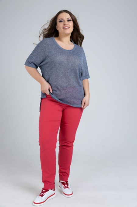 БРЮКИ КАРАВЕЛЛА цвет красный