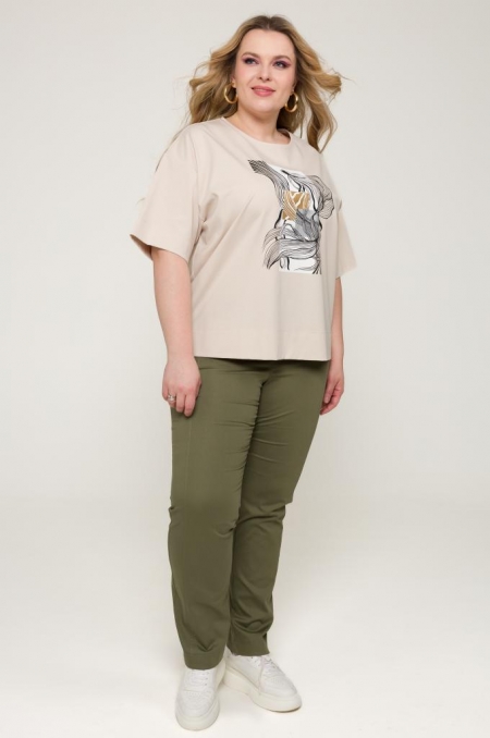 БРЮКИ АЛАГОН цвет хаки