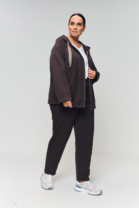 КОСТЮМ ЭСТЕЛЬ цвет черничный