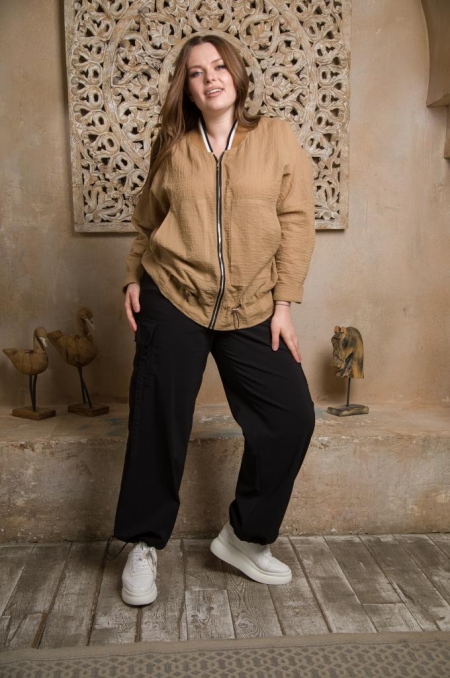 ЖАКЕТ (Бомбер) СИЕСТА цвет песочный