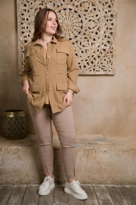 ЖАКЕТ КАРАМЕЛЬ цвет песочный