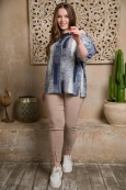 БЛУЗА МЭРИ цвет деним