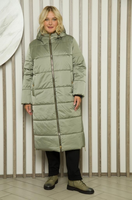 ПАЛЬТО СТИМУЛ цвет оливковый